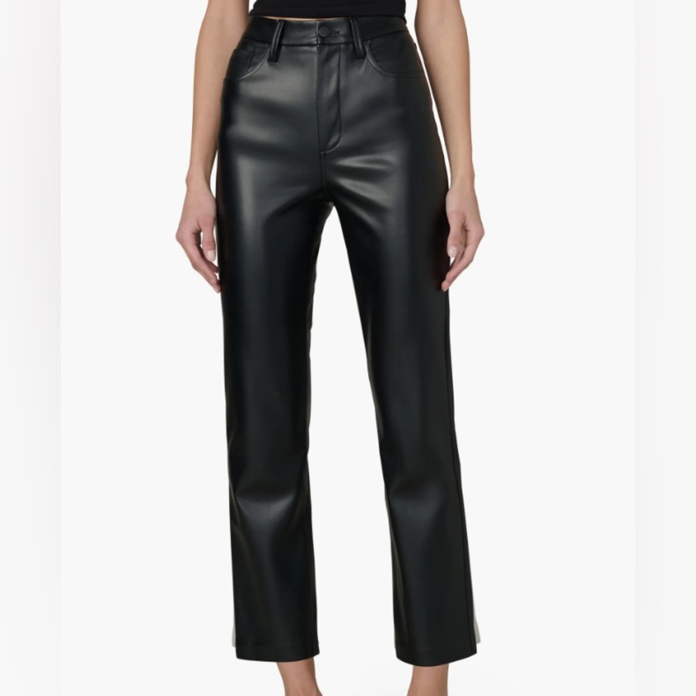 Joe's Jeans Black Straight Leg Pants